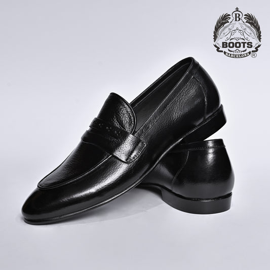 Men’s Pure Leather Formal Shoes - Classic Buckle-Free