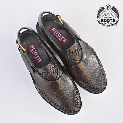 Premium Mild Leather Peshawari Chappal