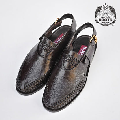 Premium Mild Leather Peshawari Chappal