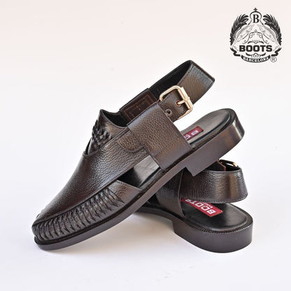 Premium Mild Leather Peshawari Chappal